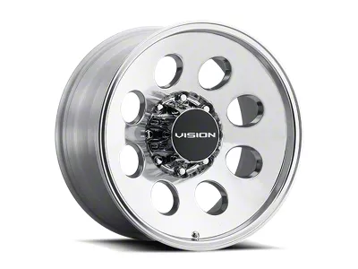 Vision Wheel Midway Polished 8-Lug Wheel; 20x9; 12mm Offset (20-25 Silverado 2500 HD)
