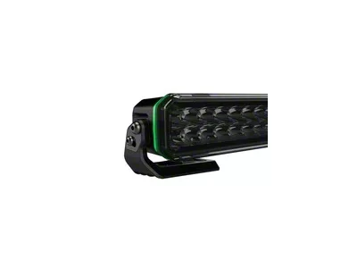 Vision X 20-Inch Explora Single Row Light Bar Trim Ring; Green