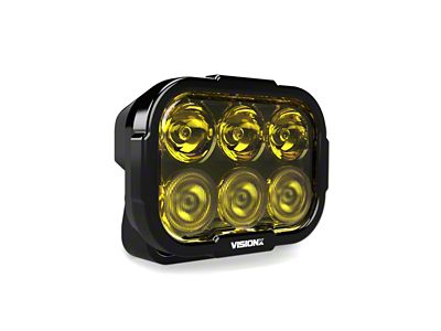Vision X DURA PRO 6 Dual-Action Combo Driving Light; Selective Yellow (Universal; Some Adaptation May Be Required)