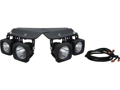Vision X LED Fog Light Mounting Brackets (10-14 F-150 Raptor)