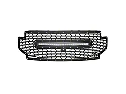 Vision X Upper Replacement Grille with 30-Inch Curved Light Bar Opening; Satin Black (20-22 F-250 Super Duty)