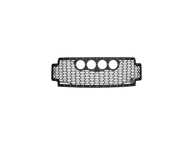 Vision X Upper Replacement Grille with 20-Inch Light Bar Opening; Satin Black (11-16 F-350 Super Duty)