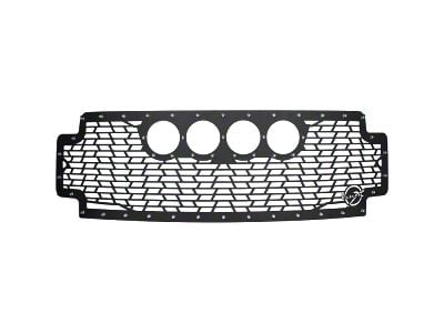 Vision X Upper Replacement Grille with 20-Inch Light Bar Opening; Satin Black (11-16 F-350 Super Duty)