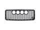 Vision X Upper Replacement Grille with CG2 Cannon Light Opening; Satin Black (11-16 F-350 Super Duty)