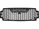 Vision X Upper Replacement Grille with XPR-9M Light Bar; Satin Black (17-19 F-350 Super Duty)