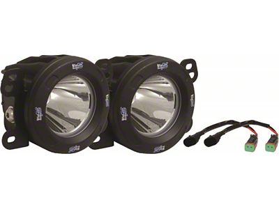 Vision X 3.70-Inch Optimus Halo LED Fog Light Kit; Spot Beam (10-18 RAM 2500)