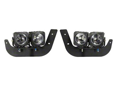 Vision X 3.70-Inch Optimus LED Fog Light Kit; 10 Degree and 20 Degree Spot Beam (10-18 RAM 3500)