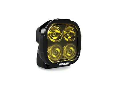 Vision X DURA PRO 4 Dual-Action Combo Driving Light; Selective Yellow (Universal; Some Adaptation May Be Required)