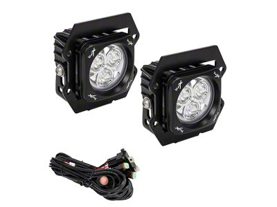 Vision X 3-Inch Multi-LED CG2 Light Mini Cannon Fog Light Kit (19-23 Ranger)