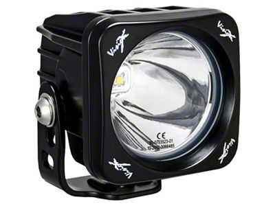 Vision X 3-Inch Single LED Square CG2 Light Cannon; White; Spot Beam (Universal; Some Adaptation May Be Required)