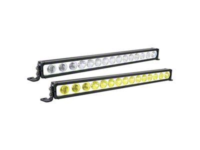 Vision X 35-Inch XPR Halo Straight Single Row Selective Yellow LED Light Bar; Flood/Spot Combo Beam (Universal; Some Adaptation May Be Required)