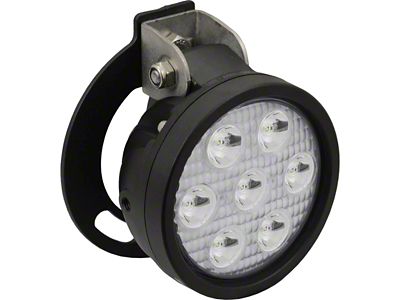 Vision X 4.50-Inch Round Utility Market Xtreme LED Work Light; 40-Degree Wide Beam (Universal; Some Adaptation May Be Required)