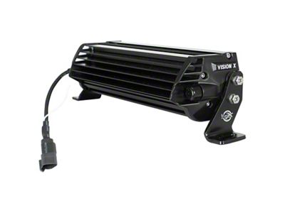 Vision X 12-Inch Shocker Dual-Action LED Light Bar; Trail Amber Elliptical Beam (Universal; Some Adaptation May Be Required)