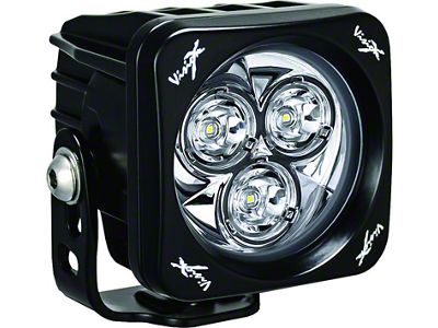 Vision X 3-Inch Square Multi-LED CG2 LED Light Cannon; Spot Beam (Universal; Some Adaptation May Be Required)