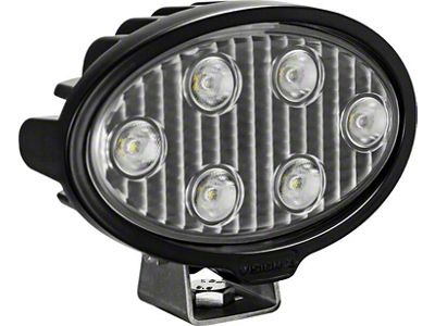 Vision X 5.60-Inch VL-Series 6-LED Oval Work Light; Flood Beam (Universal; Some Adaptation May Be Required)