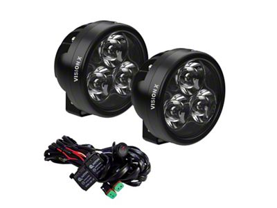 Vision X CR-3 Spot Beam Driving Light; Clear (Universal; Some Adaptation May Be Required)