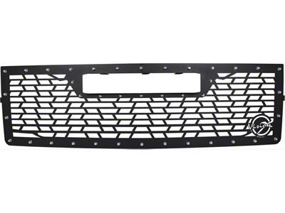 Vision X Upper Replacement Grille with 20-Inch Light Bar Opening; Satin Black (14-15 Silverado 1500, Excluding Z71)