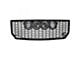 Vision X Upper Replacement Grille with 4.50-Inch CG2 Cannon LED Lights; Satin Black (16-18 Silverado 1500)