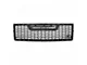 Vision X Upper Replacement Grille with XPR-9M LED Light Bar; Satin Black (16-18 Silverado 1500)