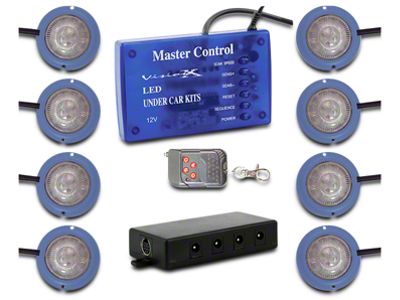 Vision X Tantrum LED Rock Light; Blue (Universal; Some Adaptation May Be Required)