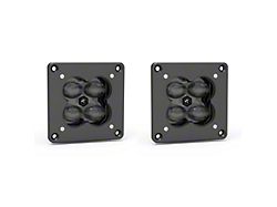 Vivid Lumen Industries FNG RR Series 3-Inch Flush Mount LED White Fog Light Pods (Universal; Some Adaptation May Be Required)