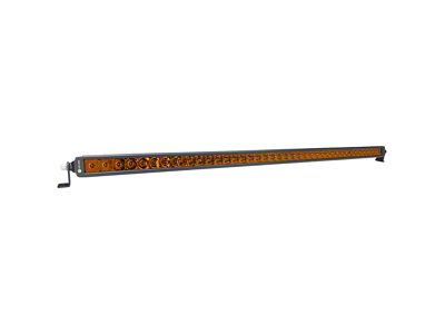 Vivid Lumen Industries Wired Series 40-Inch Single Row Straight LED Light Bar; Combo Beam; Amber (Universal; Some Adaptation May Be Required)