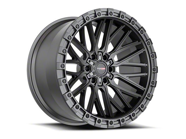 Vortek Off-Road VRT-608 Matte Black 6-Lug Wheel; 20x10; -24mm Offset (04-08 F-150)