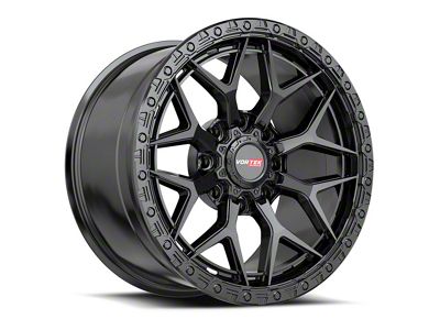 Vortek Off-Road VRT-603 Satin Black 8-Lug Wheel; 20x9.5; 0mm Offset (08-10 F-350 Super Duty SRW)