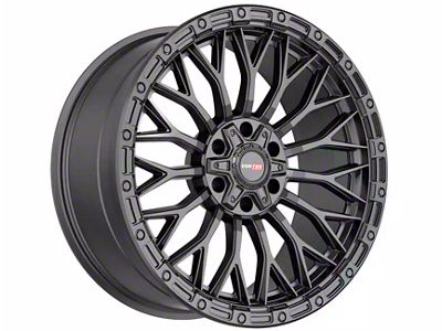 Vortek Off-Road VRT-607 Matte Black 6-Lug Wheel; 22x10; -18mm Offset (14-18 Sierra 1500)