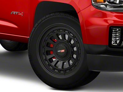 Vortek Off-Road VRD-702 Matte Black 6-Lug Wheel; 20x9.5; 12mm Offset (15-22 Canyon)