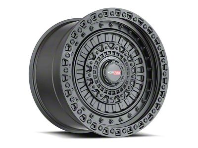 Vortek Off-Road VRD-703 Matte Black 6-Lug Wheel; 17x9; 12mm Offset (15-20 F-150)