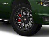 Vortek Off-Road VRP-504 Black Diamond Cut with Dark Tint 6-Lug Wheel; 22x10; -18mm Offset (15-20 Tahoe)