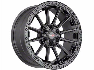 Vortek Off-Road VRT-601 Matte Black 6-Lug Wheel; 22x10; -24mm Offset (99-06 Sierra 1500)