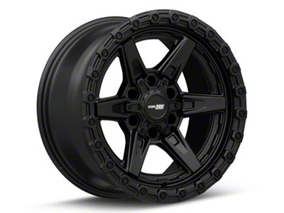 Vortek Off-Road VRT-602 Satin Black 6-Lug Wheel; 20x9; 20mm Offset (99-06 Sierra 1500)