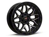 Vortek Off-Road VRP-504 Black Diamond Cut with Dark Tint 6-Lug Wheel; 22x10; -18mm Offset (23-25 Canyon)