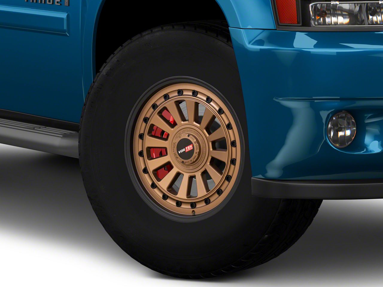 Vortek OffRoad Colorado VRD702 Matte Bronze with Black Bolts and Lip