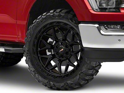 Vortek Off-Road VRP-504 Gloss Black 6-Lug Wheel; 22x10; -18mm Offset (21-25 F-150)