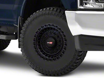 Vortek Off-Road VRD-703 Matte Black 8-Lug Wheel; 17x9; 12mm Offset (23-25 F-250 Super Duty)