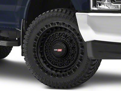 Vortek Off-Road VRD-703 Matte Black 8-Lug Wheel; 22x12; -44mm Offset (23-25 F-250 Super Duty)