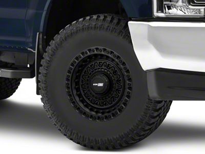 Vortek Off-Road VRD-703 Matte Black 8-Lug Wheel; 17x9; 12mm Offset (23-25 F-350 Super Duty SRW)
