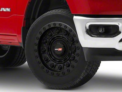 Vortek Off-Road VRD-701 Matte Black 6-Lug Wheel; 20x9.5; -18mm Offset (19-25 RAM 1500)