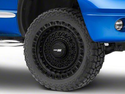 Vortek Off-Road VRD-703 Matte Black 8-Lug Wheel; 22x12; -44mm Offset (06-08 RAM 1500 Mega Cab)