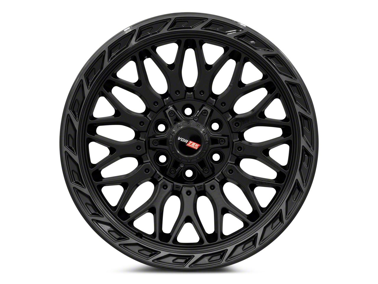 Vortek Off-Road RAM 1500 VRP-503 Black Diamond Cut Ring with