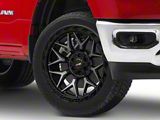 Vortek Off-Road VRP-504 Black Diamond Cut with Dark Tint 6-Lug Wheel; 22x10; -18mm Offset (19-26 RAM 1500)