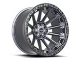 Vortek Off-Road VRT-601 Matte Titanium with Black Bead Ring 6-Lug Wheel; 20x9; 18mm Offset (19-26 RAM 1500)