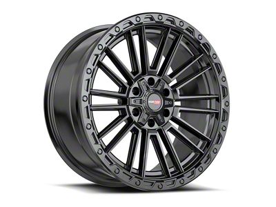 Vortek Off-Road VRT-604 Satin Black 6-Lug Wheel; 20x9.5; -18mm Offset (19-25 RAM 1500)