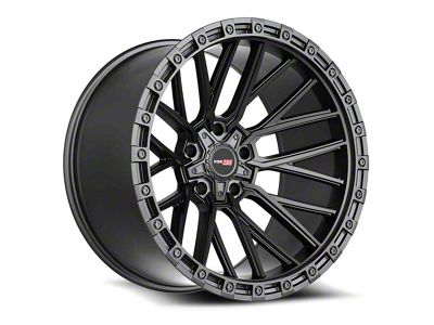 Vortek Off-Road VRT-608 Matte Black 5-Lug Wheel; 17x9; -12mm Offset (09-18 RAM 1500)