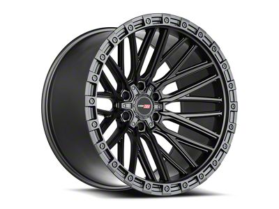 Vortek Off-Road VRT-608 Matte Black 6-Lug Wheel; 22x12; -44mm Offset (19-23 Ranger)