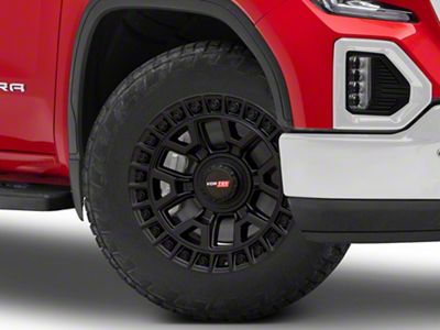 Vortek Off-Road VRD-704 Matte Black 6-Lug Wheel; 20x9.5; 0mm Offset (19-25 Sierra 1500)