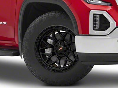 Vortek Off-Road VRP-504 Gloss Black 6-Lug Wheel; 20x9; 18mm Offset (19-25 Sierra 1500)